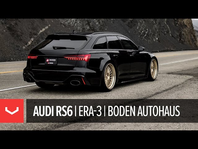 Audi RS6 | Boden Autohaus |  ERA-3 (3-Piece) Wheels