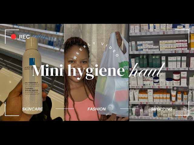 Clicks / Dischem hygiene haul 🛍️🛀🏽🧼. Trying out new skincare products and some product restock.