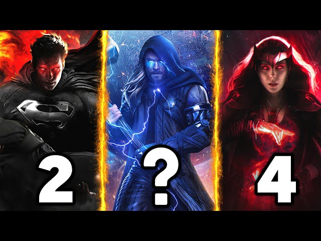Top 10 Most Powerful Superheroes (2021) / Explained in Hindi