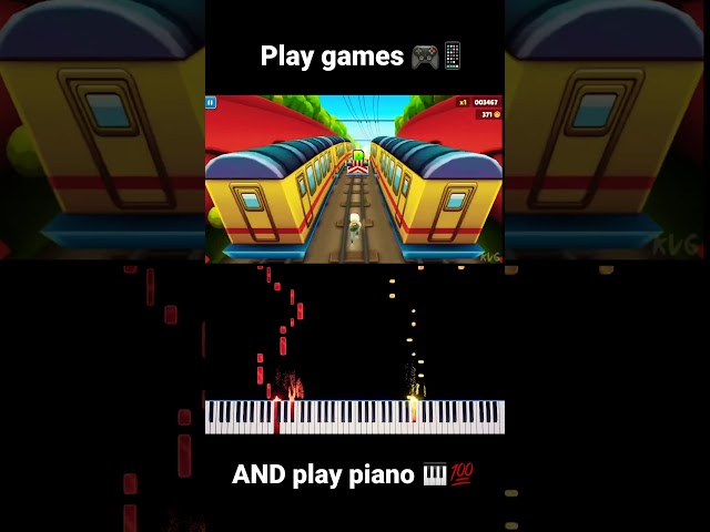 I swear I’m practising 🎹#pianotutorial #subwaysurfers #piano #gamemusic #sludge #rushe