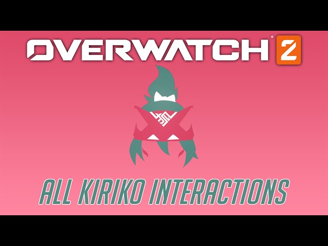 Overwatch 2 - All Kiriko Interactions + Unique Kill Quotes