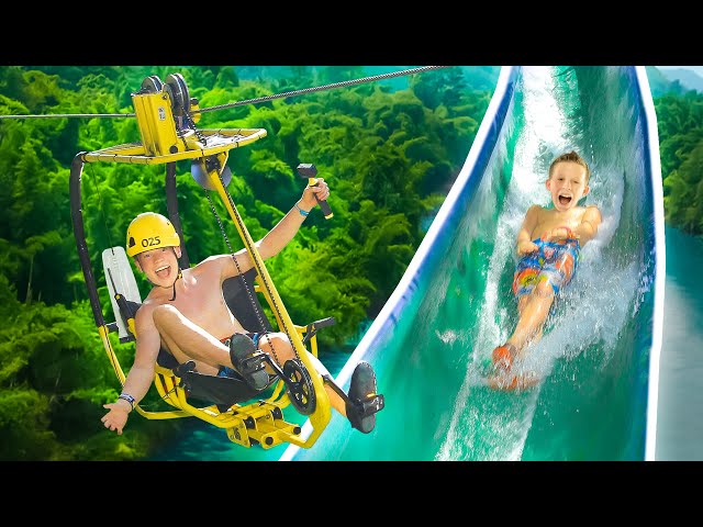 WATER PARK Challenges with Ohana Adventure and The Fun Squad!