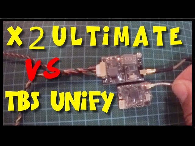 AKK X2-Ultimate vs TBS Unify PRO V3 | Review and Video Signal Test comparison