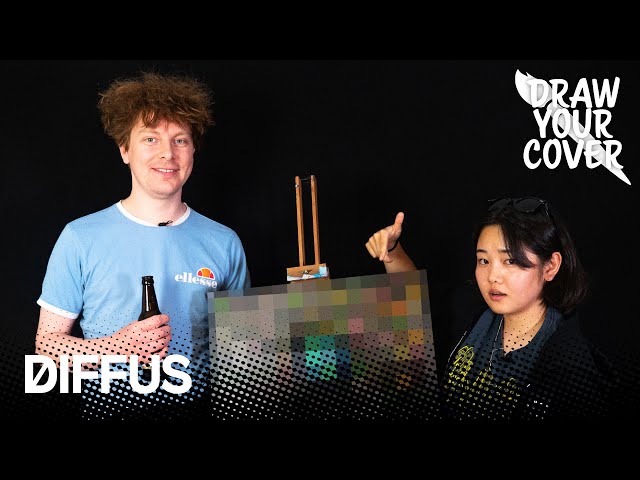 We made Superorganism paint their "World Wide Pop" album cover | DRAW YOUR COVER