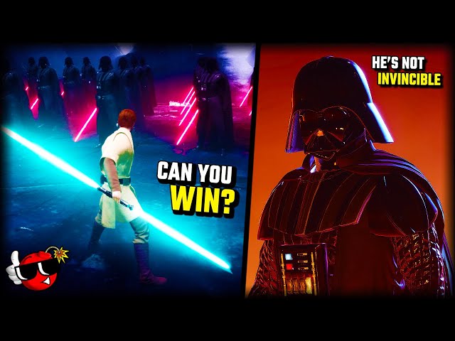 Can you defeat DARTH VADER in the COMBAT ARENA in Jedi Fallen Order?