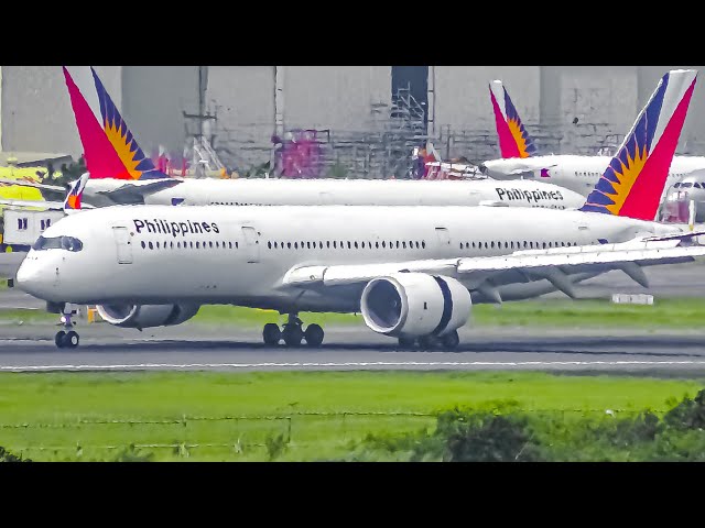 20 MINS of Plane Spotting at Manila Ninoy Aquino Airport (MNL/RPLL)