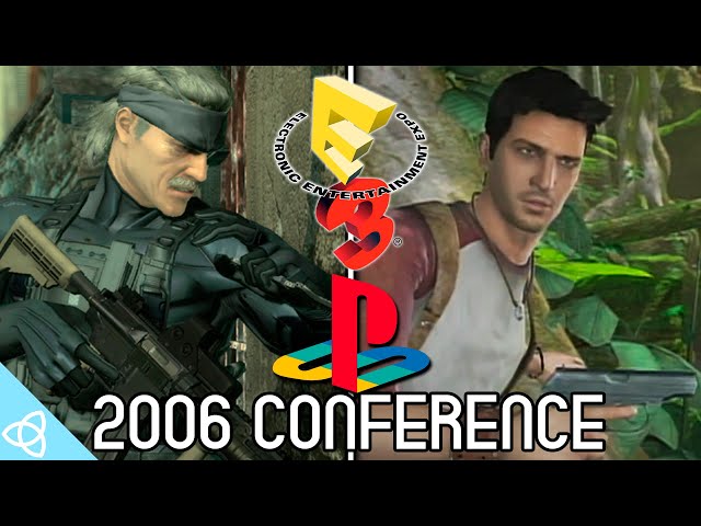 Playstation E3 2006 Press Conference Highlights [Uncharted, MGS4, Riiidge Racer, Giant Enemy Crab]
