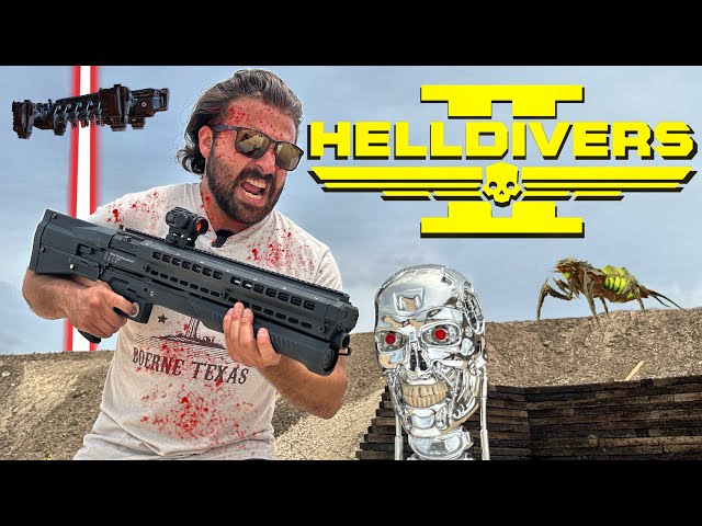 Real Life Helldivers Shotgun - The UTS-15 (And Why It Sucks)
