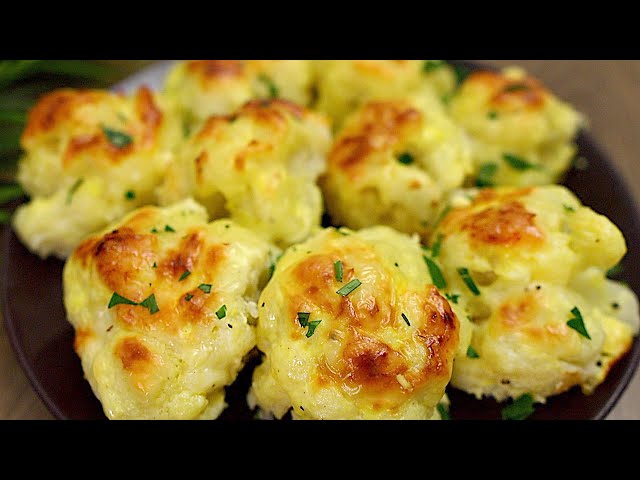 Cauliflower in the oven! Very easy and delicious!
