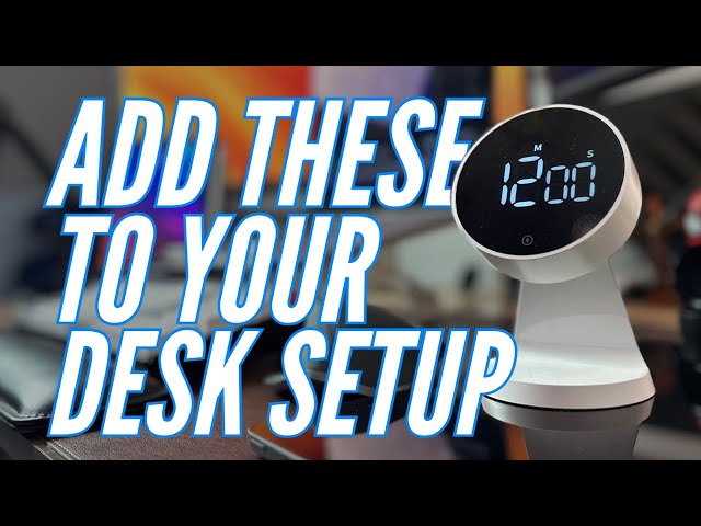 Stay PRODUCTIVE with these Desk Accessories