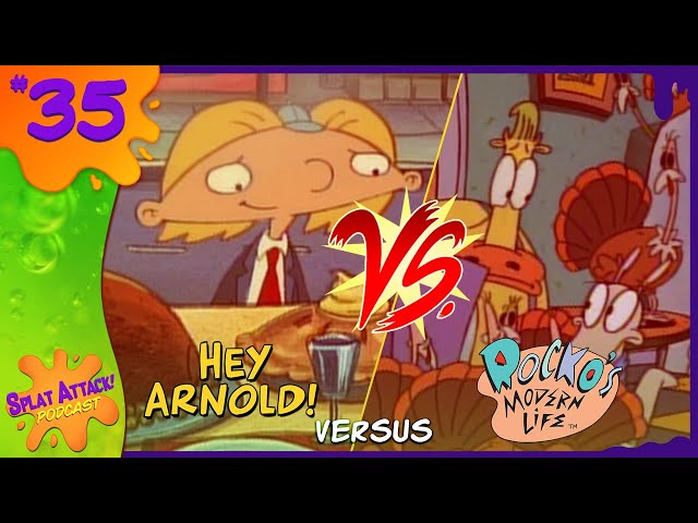 Hey Arnold! vs. Rocko's Modern Life: Arnold's Thanksgiving vs. Turkey Time | Ep. 35