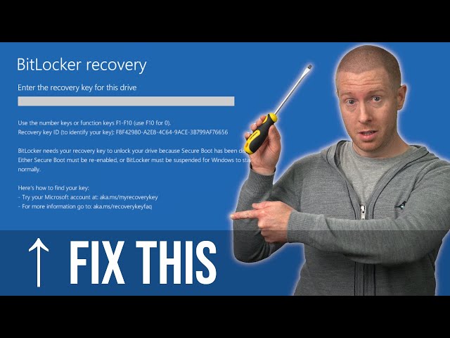 Find Your BitLocker Recovery Key