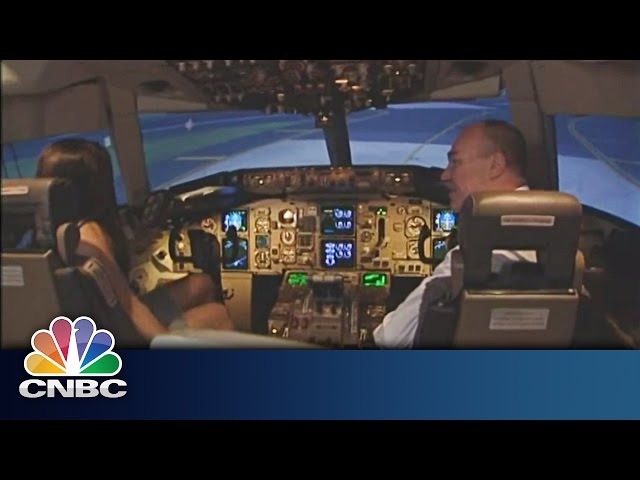 CNBC Anchor Tries Flying a Plane | First Class