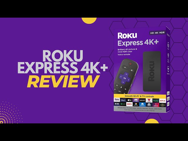 Review: Roku Express 4K+ | Streaming Media Player HD/4K/HDR with Smooth Wireless Streaming