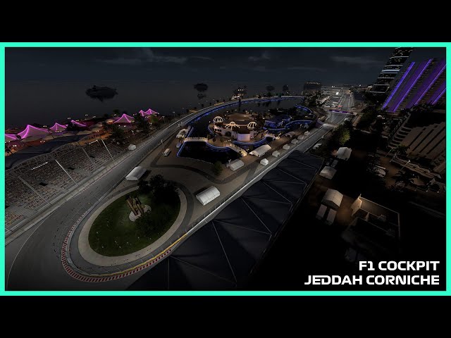 F1 Cockpit: Jeddah Corniche Circuit! | Logitech G29 + Arozzi Velocita Racing Simulator (PC)