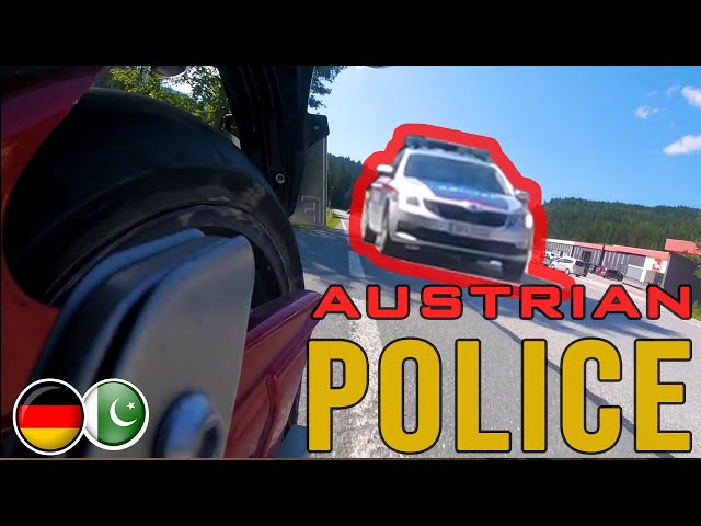 Austrian Police and Aeschen and Sylvenstein  Lake | Eid Tour | #PakistaniBiker (2/3)