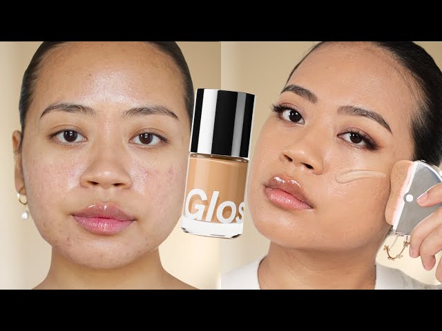 Is it Acne Safe? 🤔 Glossier Stretch Foundation Review (M4)