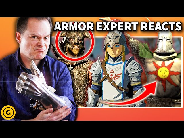 Armor Expert Reacts To Video Game Arms & Armor