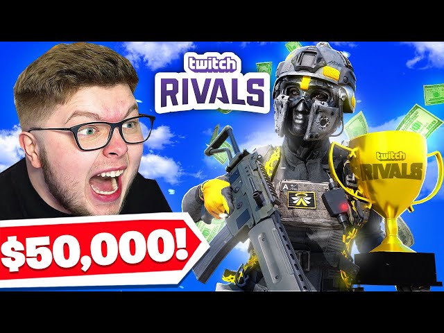 Winning $50,000 in TWITCH RIVALS 🤯 ft. @Scumpii @TTfue & @ZooMaa