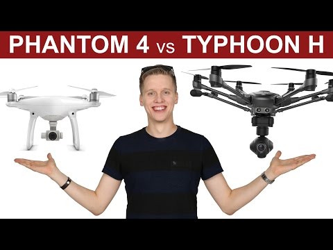 DJI Phantom 4 vs. Yuneec Typhoon H | In-depth Comparison