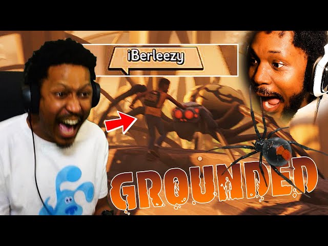 COLLAB OF THE YEAR! BERLEEZY AND ME VS SPIDERS | Grounded
