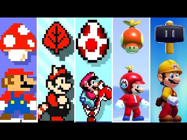 Super Mario Maker 2 - All Mario Power-Ups