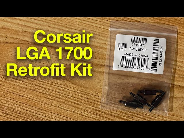Corsair LGA 1700 Retrofit Kit
