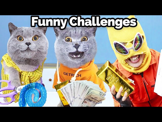 Enjoy Awesome Challenge Videos On The Weekend!🥳🥂 | Oscar‘s Funny World | New Funny Videos 2024