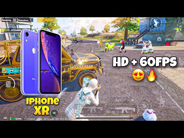Wow🔥IPhone XR is batter than 14 pro max in 2022 PUBG mobile😍HD+60fps