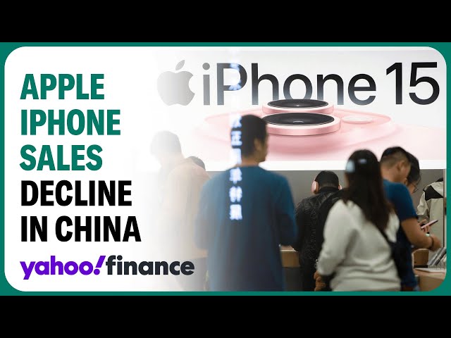 Apple iPhone Q1 sales fall 19% in China as smartphone competition increases