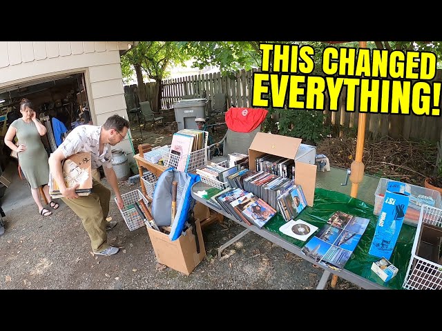 ONE YARD SALE CAN CHANGE EVERYTHING