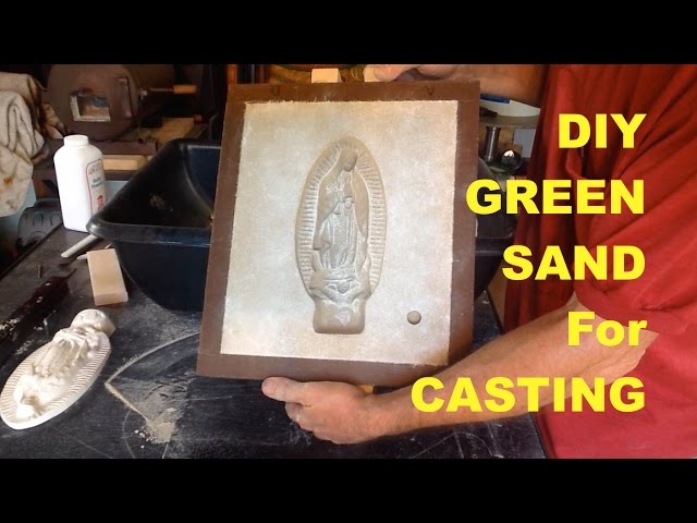 DIY GREEN SAND FOR CASTING - CHEAP, SIMPLE and FAST - MSFN