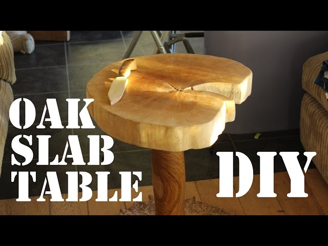 Making an Oak Slab Table for £20