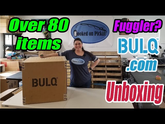 Bulq.com Unboxing with a Fuggler - What is a Fuggler? Is it Worth Money? Online Reselling