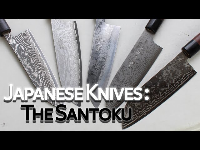 Japanese knife - What is a Santoku!?!? - SHARP knife shop