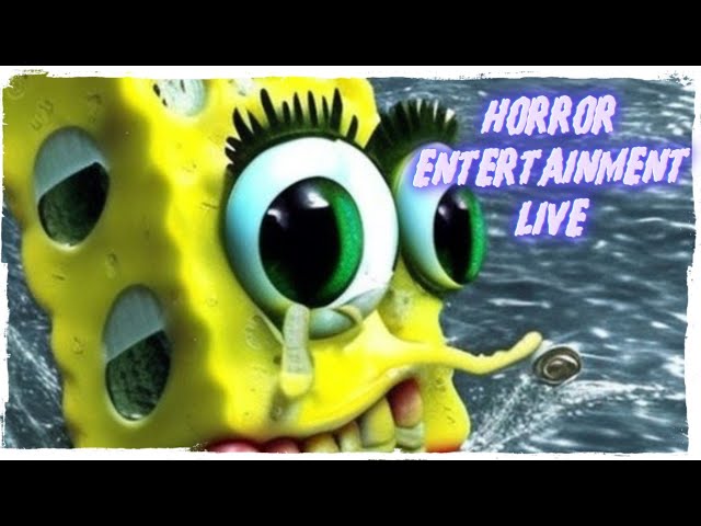 Scary Horror Games LIVE { Sinister Squidward, The Karaoke }