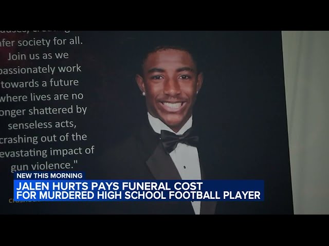 Eagles QB Jalen Hurts covers funeral cost for Texas teen Jarvon Coles who was killed in shooting