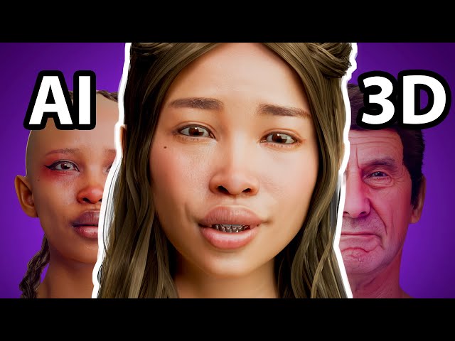 AI to 3D Characters: Next Level For Blender, Unreal Engine and more!