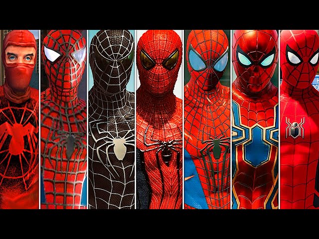 Evolution of Movie Suits in Spider-Man Games 2002 - 2020