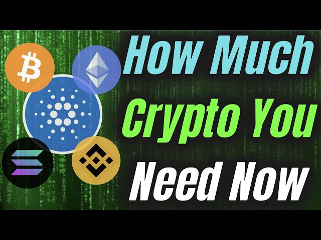 How Much Crypto You Need Now!