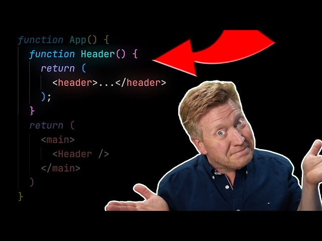 I Was Wrong About Nested React Components