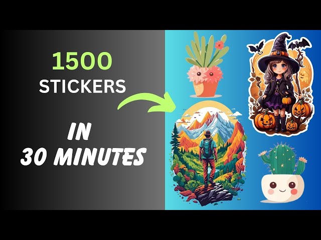 How to Make Free Print-On-Demand Stickers with Leonardo AI - Step-by-Step Guide