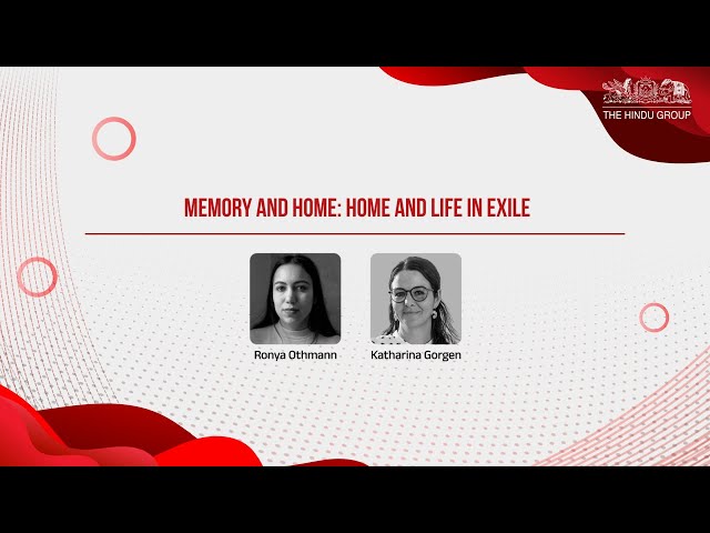 Memory and Home: Home and Life in Exile | Ronya Othmann and Katharina Gorgen in conversation