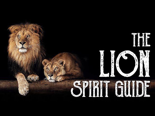The Lion Spirit Guide - Ask the Spirit Guides Oracle Totem Animal - Power Animal - Magical Crafting
