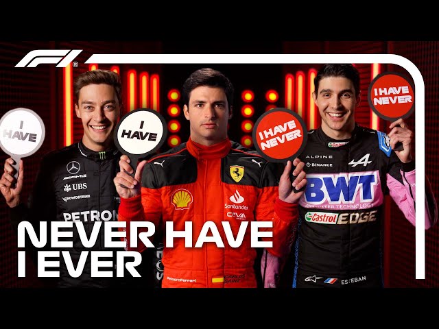 Never Have I Ever With Our 2023 F1 Drivers! | Episode 1