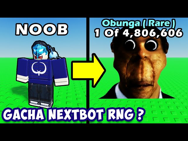 AKU STRES GACHA NEXTBOT ROBLOX INI ? | Roblox Nextbots RNG Indonesia