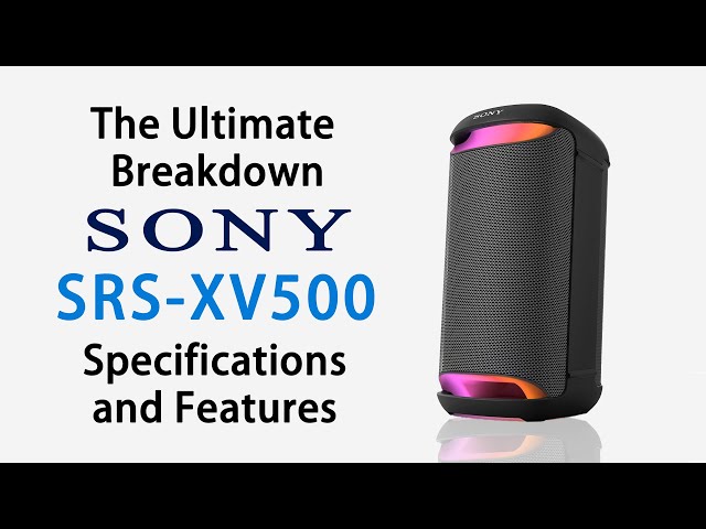 Experience the Power of SRSXV500