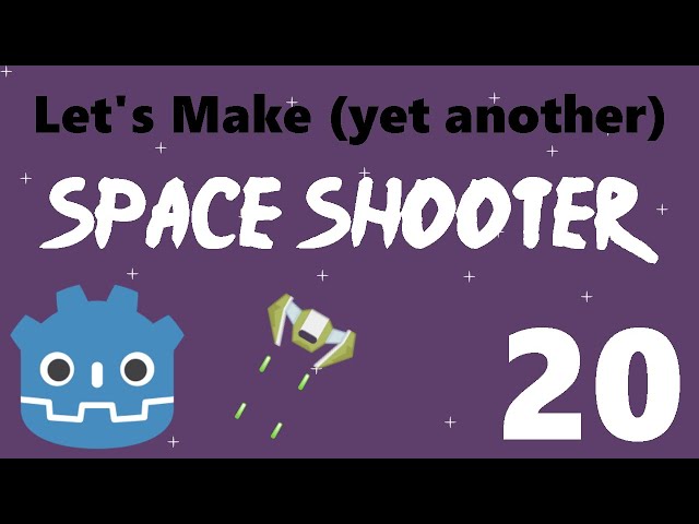 [20] Let’s Make a Godot Space Shooter: Base Enemy