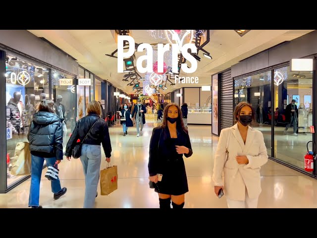 Paris, France 🇫🇷 - Shopping Street Walk - 2022 - 4K-HDR 60FPS Walking Tour (▶86min)