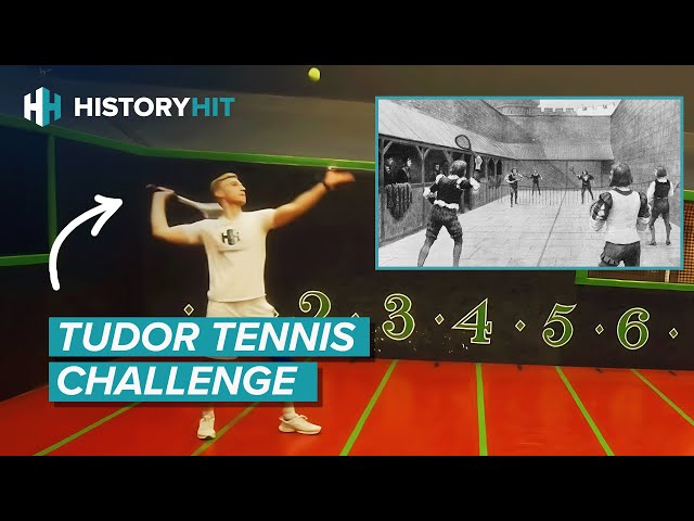 The History Of 'Real Tennis' At Henry VIII's Royal Court | Tudor Tennis Challenge
